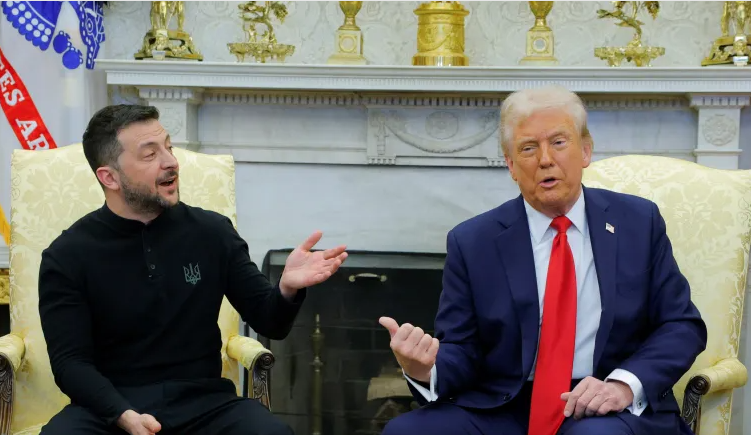 Presiden Ukraina Dicaci Maki Trump dan JD Vance, Eropa Bela Ukraina